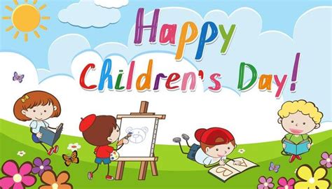 Happy childrens day background | Happy children's day, Children’s day, Happy kids