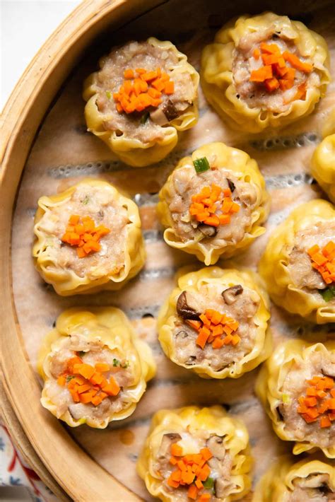 Cantonese Shumai (Siu Mai, 燒賣) | Healthy Nibbles by Lisa Lin by Lisa Lin