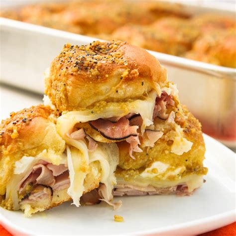 hawaiian ham and cheese rolls recipe