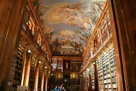 Strahov Monastery Prague Czech Republic Library on visiting hours - 1487 :: World All Details