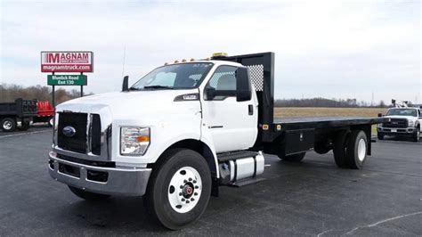 Used 2016 Ford F750 Flatbed Truck For Sale near Dayton, Columbus, and Toledo, OH - YouTube