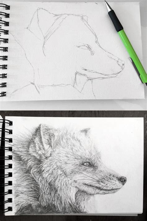 How to Draw with a Mechanical Pencil - Ran Art Blog