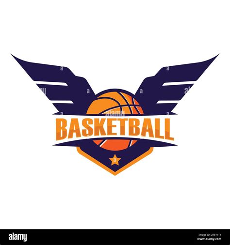 Basketball club logo badge vector image. Basketball Club Logo Template Creator for Sports Team ...