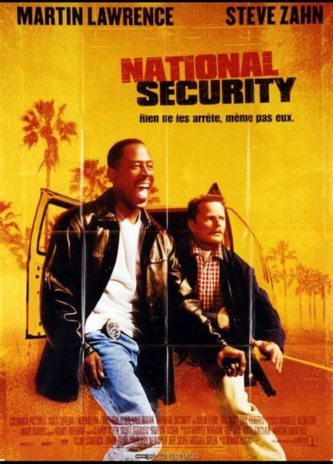 poster NATIONAL SECURITY Dennis Dugan - CINESUD movie posters