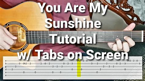 Free Guitar Chords For You Are My Sunshine Pics | Partitur Lagu Terbaru