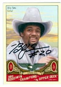 Billy Sims autographed Football Card (Detroit Lions) 2011 Upper Deck ...