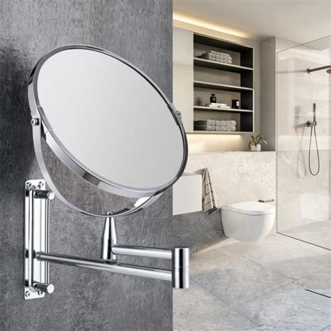 Magnifying Swivel Bathroom Mirror - Life Changing Products