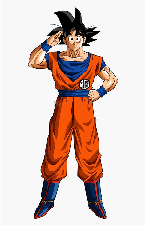 Base Goku - Son Goku Base Form, HD Png Download - kindpng