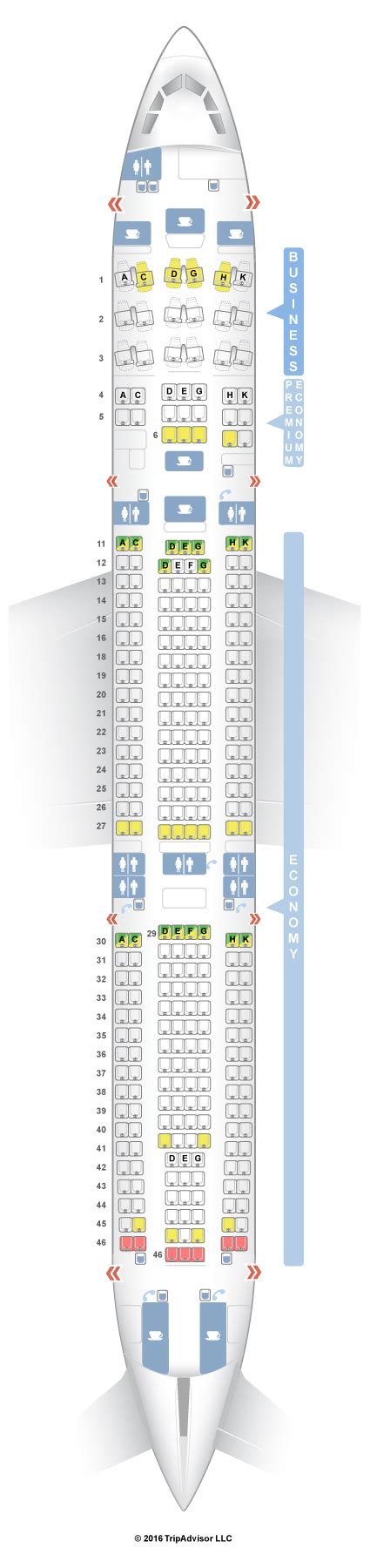 SeatGuru Seat Map Lufthansa Airbus A340-300 (343) V3