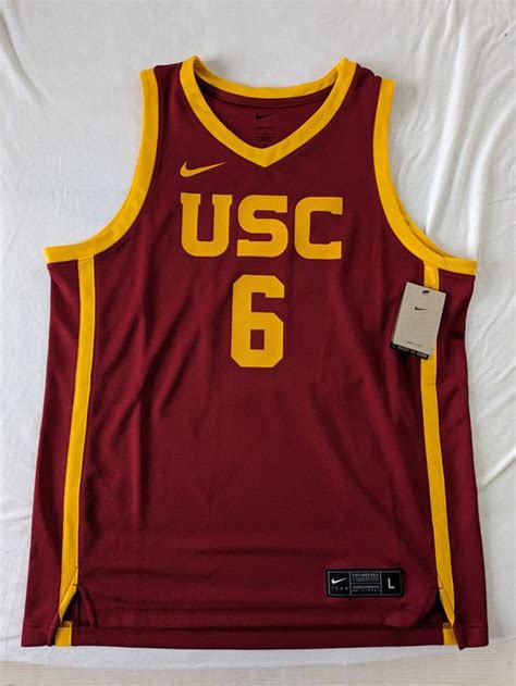 Nike USC Trojans LeBron Bronny James Basketball Jersey 2023 | Kaufen ...