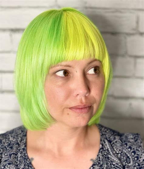 Lime Green Hair: 23+ Best Looks That Will Turn Heads