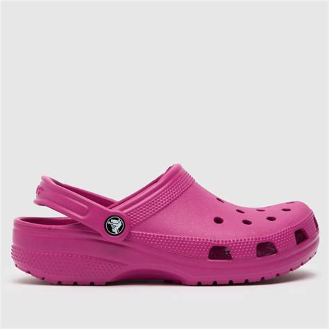 Crocs Pink Classic Clog Sandals - ShoeFreak