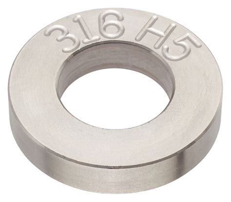 GRAINGER APPROVED Structural Flat Washer, SS, Fits Bolt 1/2" - 420R55 ...