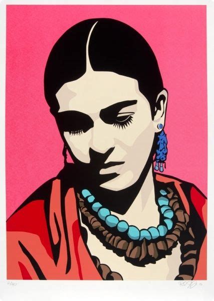 Young Frida (Pink), Raul Caracoza, 2006 Frida E Diego, Frida Kahlo Diego Rivera, Frida Kahlo Art ...