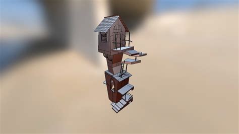 Once-ler's House - 3D model by Andrea (Alfa) Hernández (@AlfaHdz) [e1fa9a1] - Sketchfab