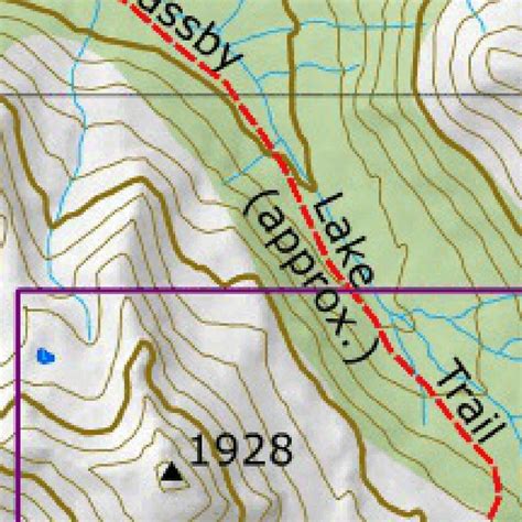 Hudson Bay Mountain Area Overview Hiking Trails Map map by BV Backpackers - Avenza Maps | Avenza ...