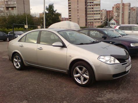 2005 Nissan Primera specs, Engine size 1.8, Fuel type Gasoline, Drive ...