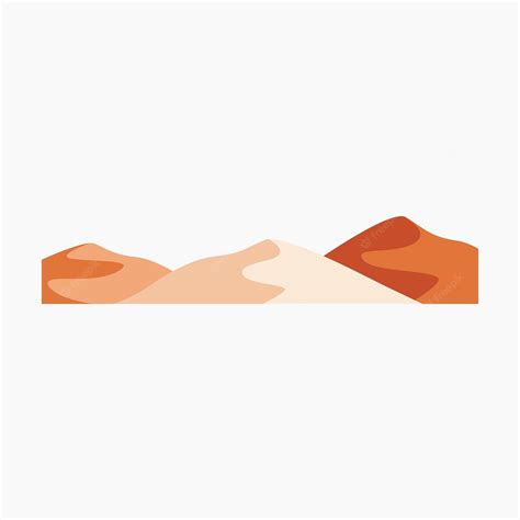 Premium Vector | Desert landscape illustration