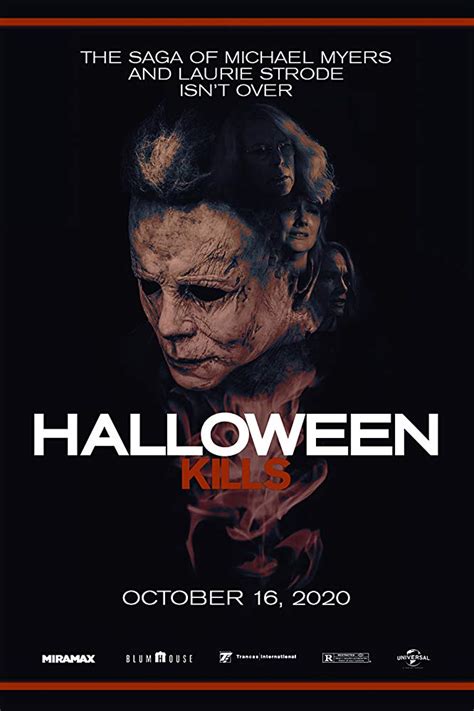 Halloween Kills Movie Poster - #535678