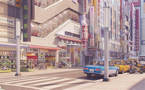 Anime Scenery City