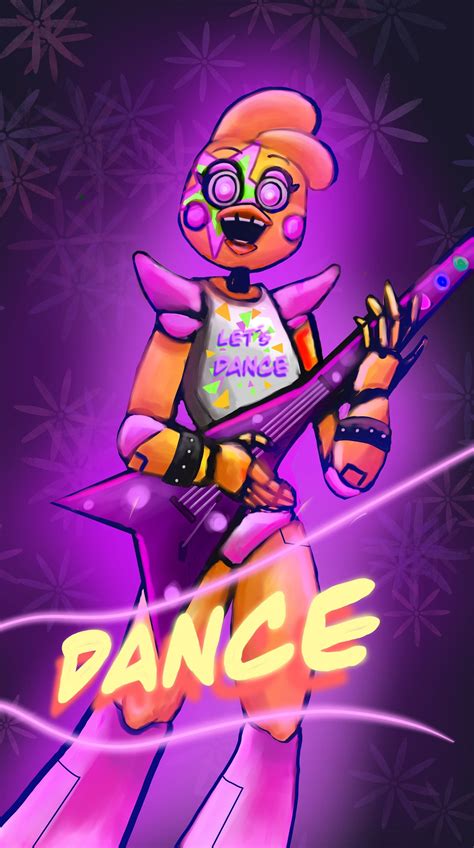 Glamrock chica | Fnaf characters, Fnaf freddy, Fnaf drawings