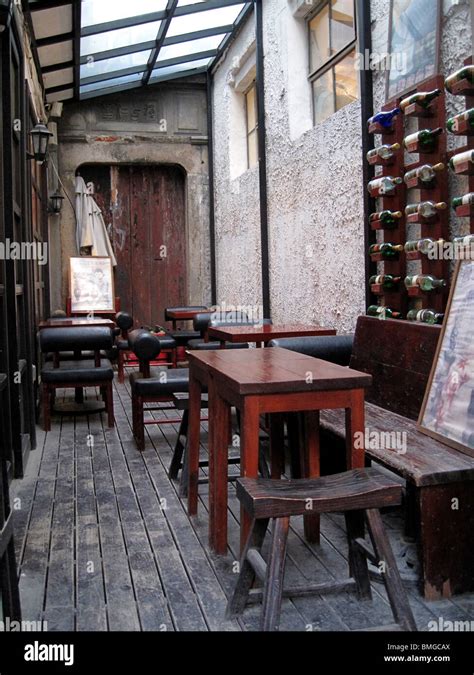 Trendy restaurant in Tianzifang Art Street, Shanghai, China Stock Photo ...