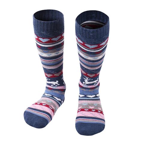 2018 New Winter Socks for Boys Girls Snow Ski Sock Sports Soccer sock warm calcetines deporte ...