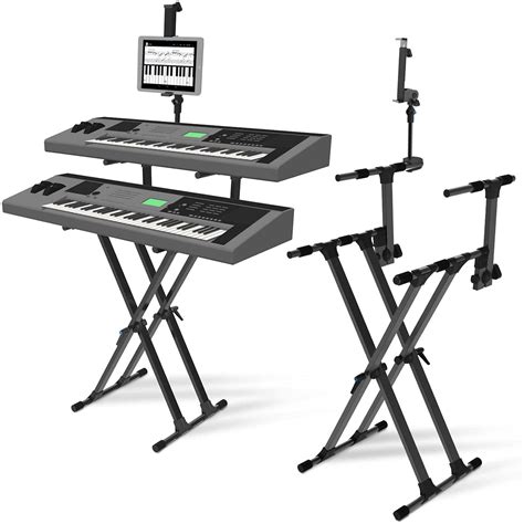 Buy IA Stands ECT12 Adjustable X-Style Dual Keyboard Stand Online at desertcartAustralia