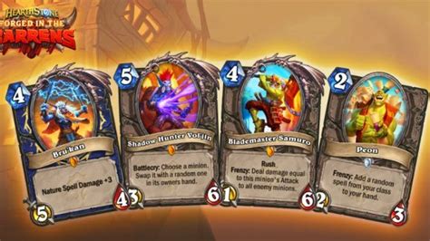 Here’s every card revealed for Hearthstone: Forged in the Barrens