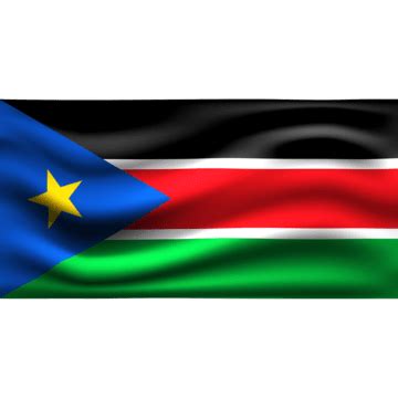 South Sudanese Flag PNG Transparent Images Free Download | Vector Files | Pngtree