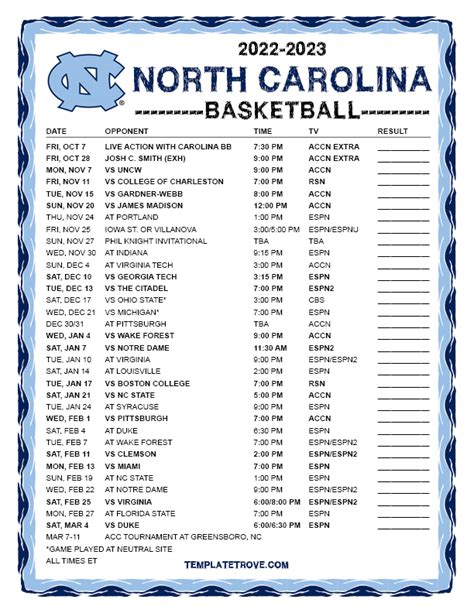 Carolina Basketball Schedule 2024 - F1 2024 Calendar