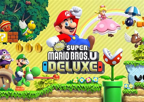 Découvrez New Super Mario Bros U Deluxe sur Nintendo Switch!