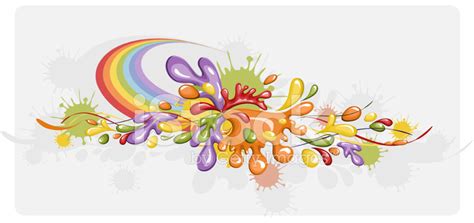 Rainbow Splash Background Stock Photo | Royalty-Free | FreeImages