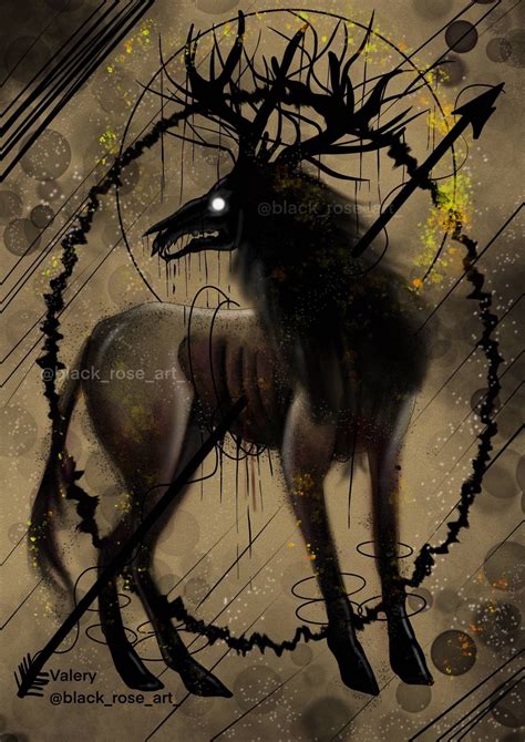 Wendigo (Full Transformation) | Wendigo, Fantasy creatures art, Scary art