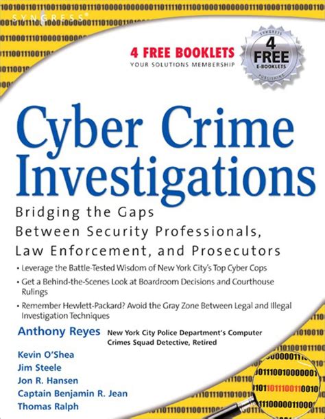 Cyber Crime Investigations (eBook Rental) | Cyber law, Investigations ...