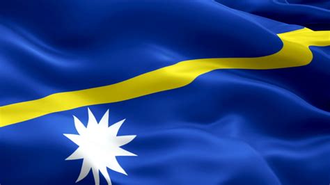 Nauru flag Footage | Stock Clips