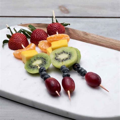 Rainbow Fruit Kebabs Recipe - EatingWell