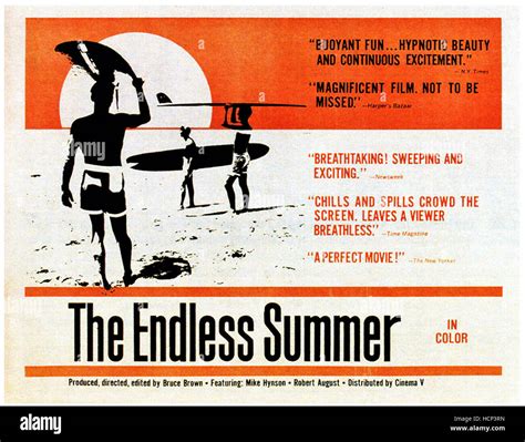 THE ENDLESS SUMMER, poster art, 1966 Stock Photo - Alamy