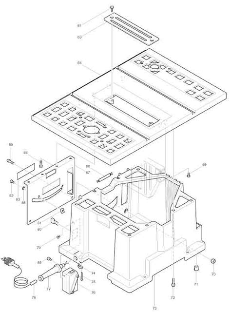 Makita 2708 Table Saw | Partswarehouse