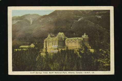 34 Historical Banff Springs Hotel Images - Travel Banff Canada