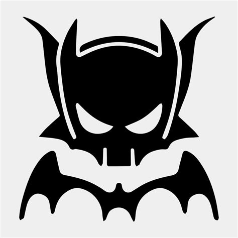 black and white bat logo design 21253250 Vector Art at Vecteezy