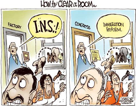 Political Cartoons - Immigration Reform