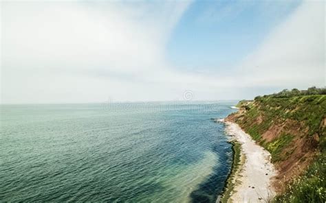 Cliffs on the Black Sea Coast, Romania. Stock Image - Image of natural ...