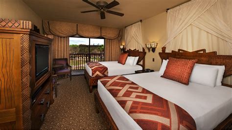 Disney Animal Kingdom Lodge 2 Bedroom Suite Club Level - Bedroom Poster