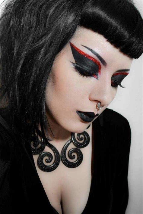 Pin by † † BRIAN † † on † GOTH / PUNK / EMO † | Punk makeup, Edgy ...