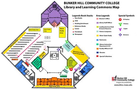 Bunker Hill Community College Campus Map - Australia Map