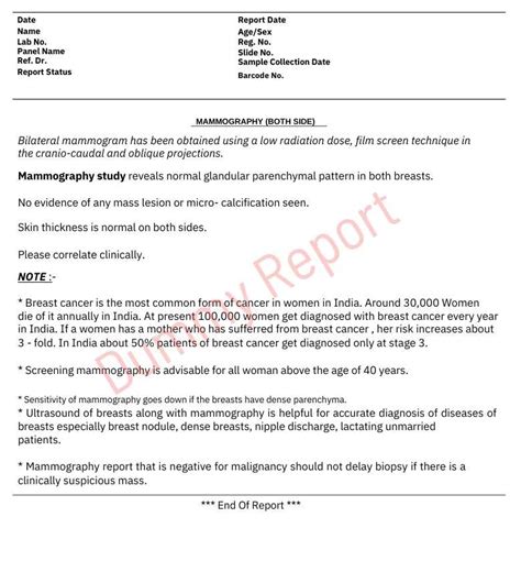 Mammography Test: Price, Purpose, Types, Procedure & Results [2025]