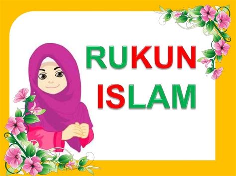 Stiker Rukun Islam