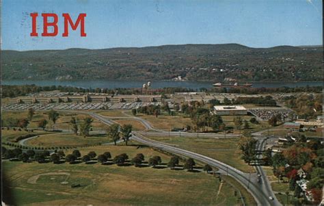 IBM Main Plant & Subsidiary Buildings, South Road Poughkeepsie, NY Postcard