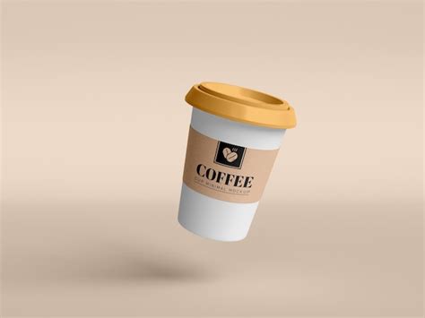 Free PSD | Take away coffee cup mockup